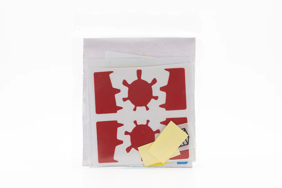 Bram & Oskar Gear 2x2 Cube (DIY 6-Color Stickers) (Limited Edition) - Image 2