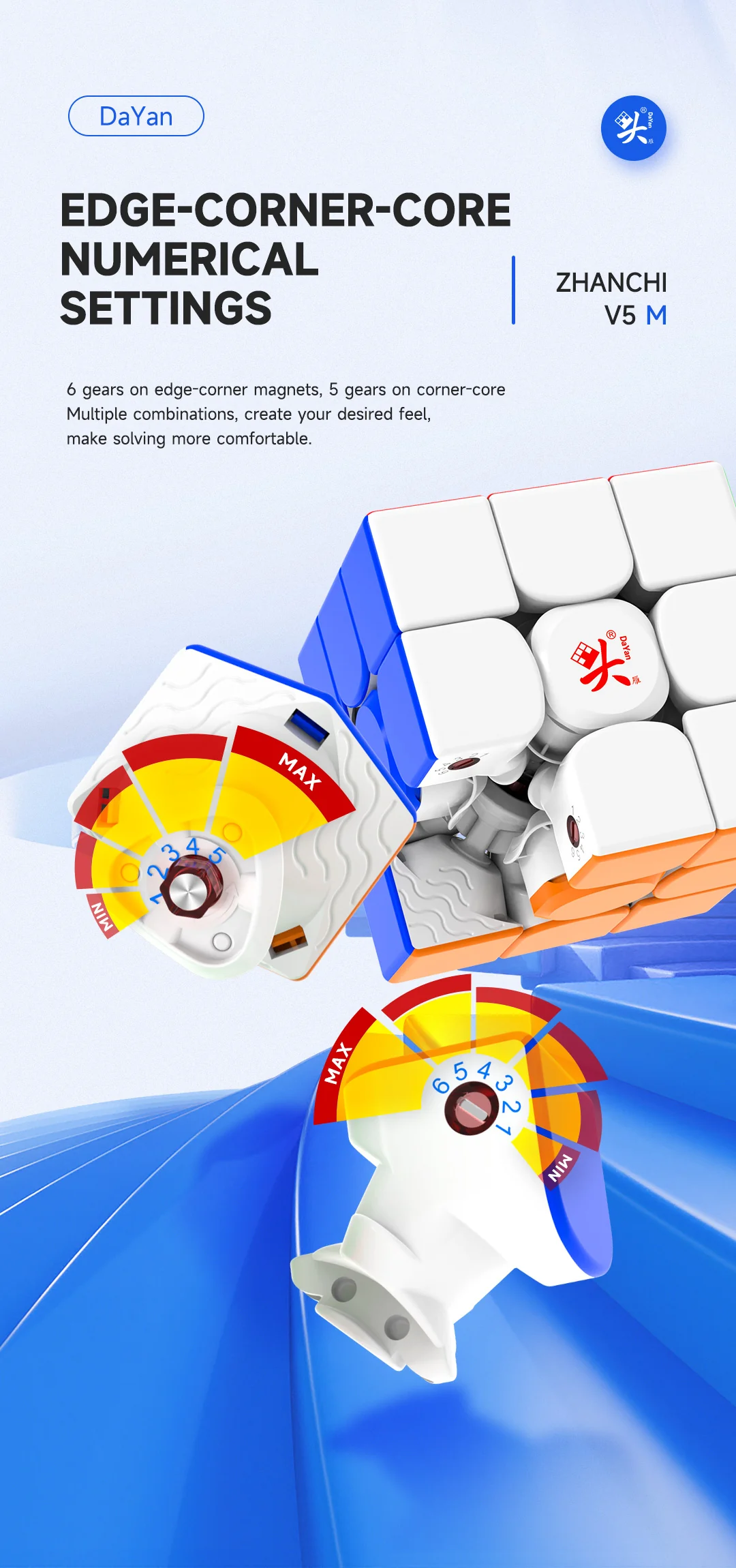 DaYan ZhanChi V5 M 3x3 (Standard) - Image 7