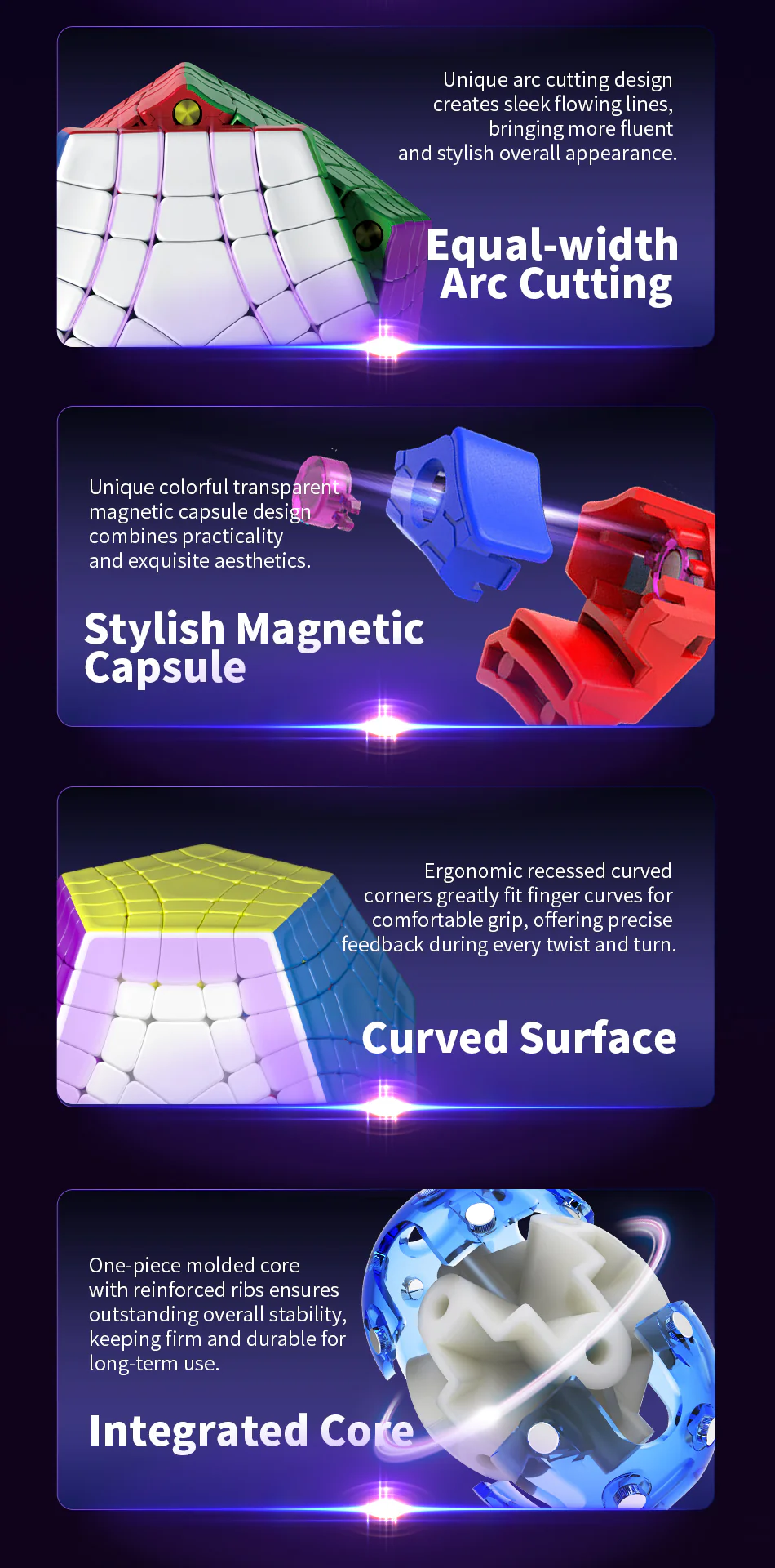 DianSheng Galaxy Gigaminx (Magnetic + Ball-Core) - Image 3