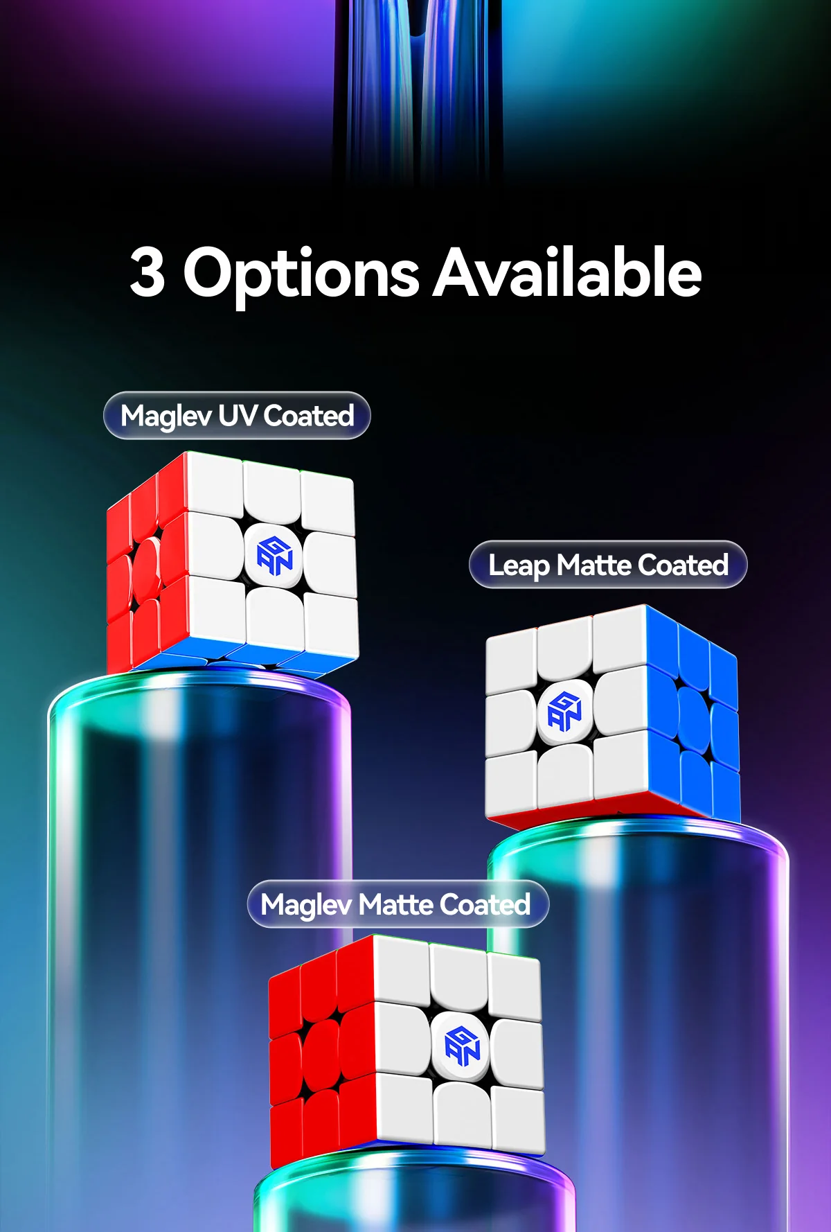 GAN V100 MagLev 3x3 (Frosted) - Image 3