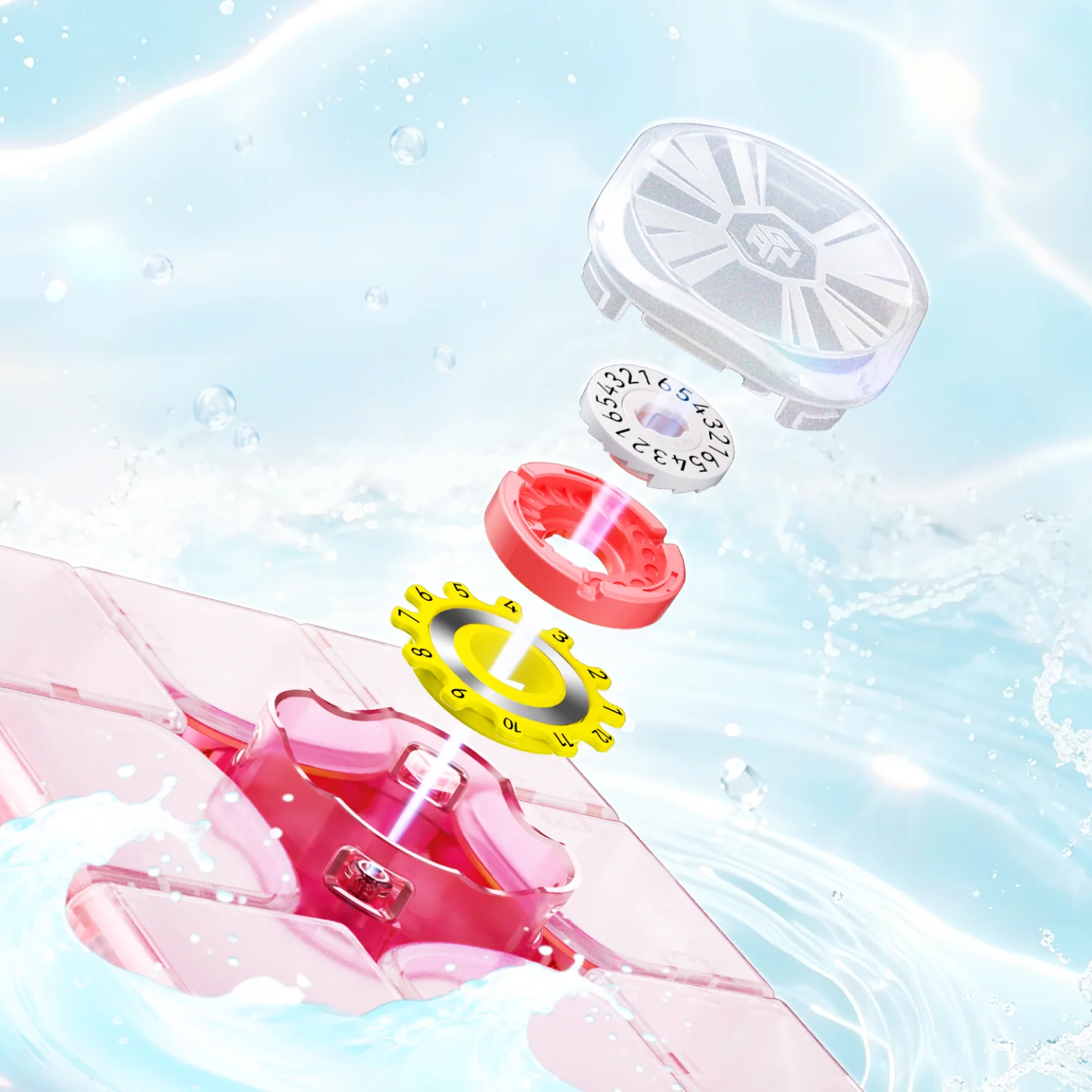GAN16 MagLev MAX 3x3 AQUALIS (Summer LE) [Pre-Order] - Image 9