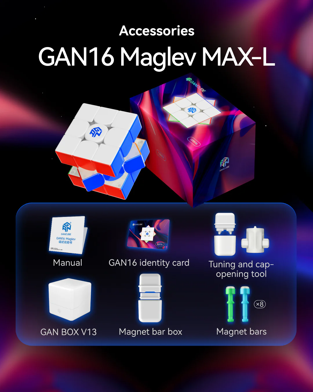 GAN16 MagLev MAX-L UV 3x3 - Image 5