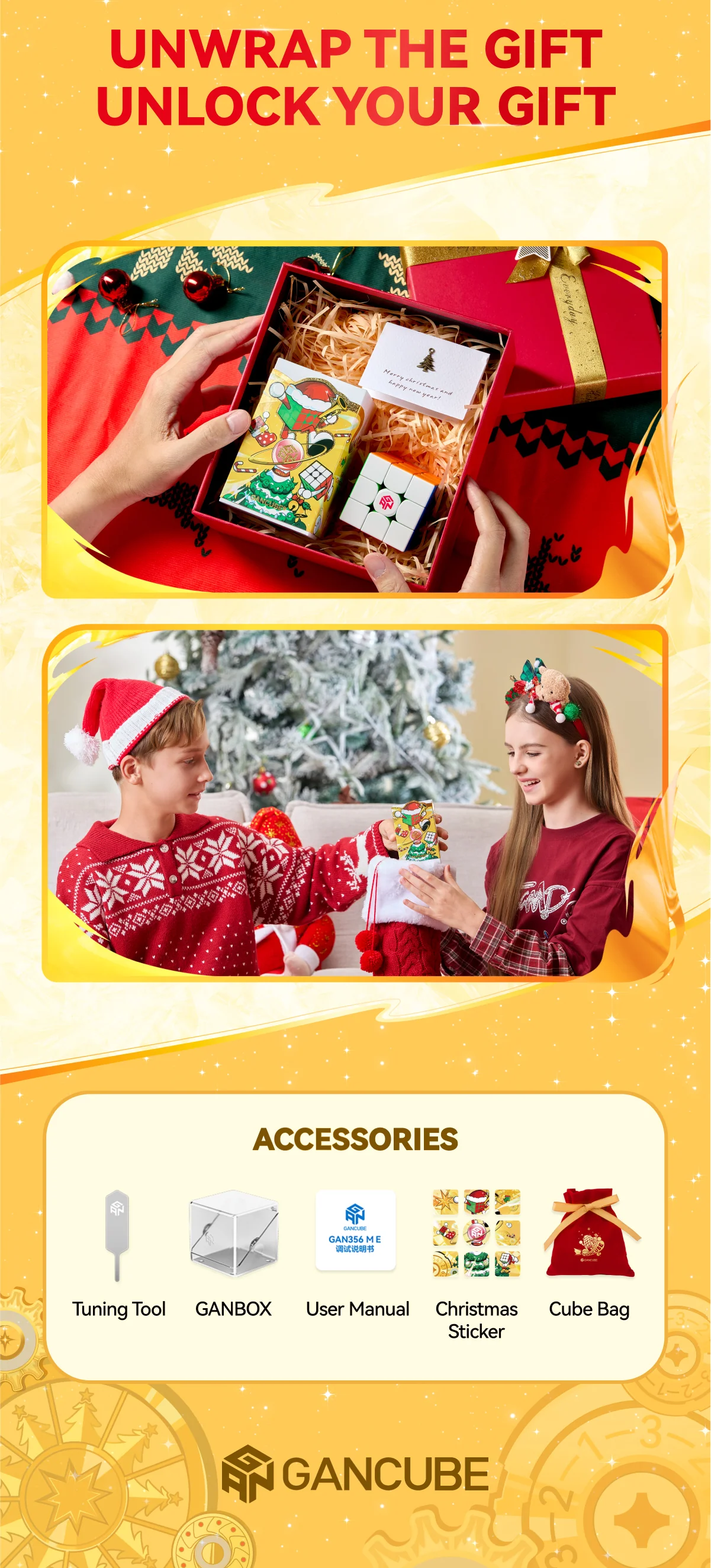 GAN356 ME 3x3 (Christmas Edition) - Image 2