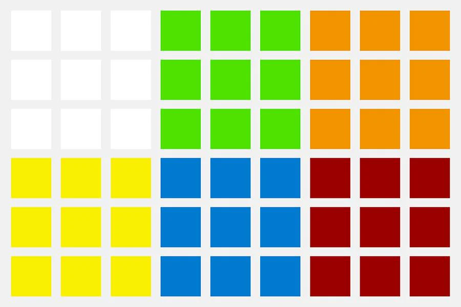 MoYu RS3 M 2020 3x3 Sticker Set - Image 4
