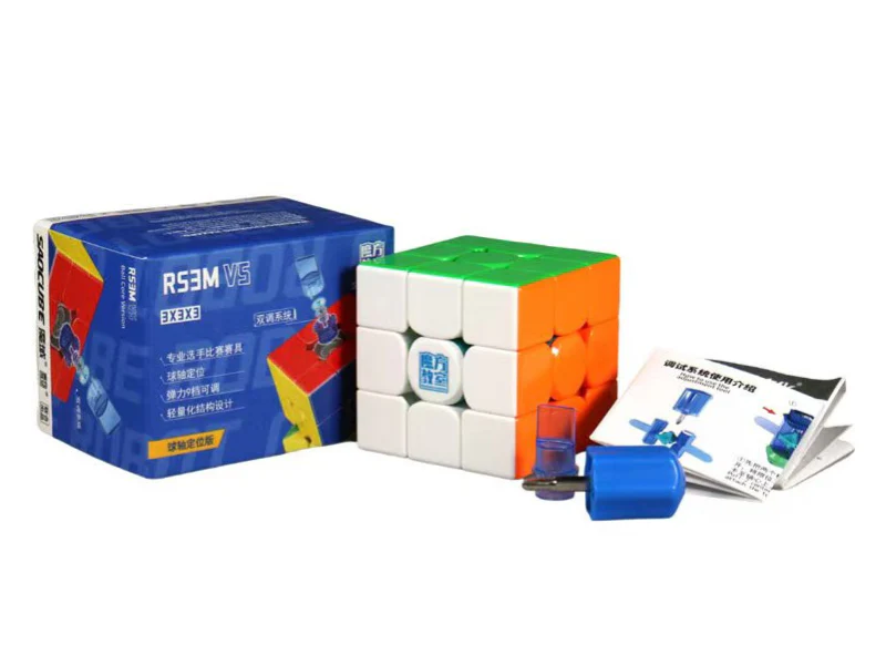 MoYu RS3 M V5 3x3 (Spring-Tension + Ball-Core + Transparent Core + UV SAOCube SE) - Image 3