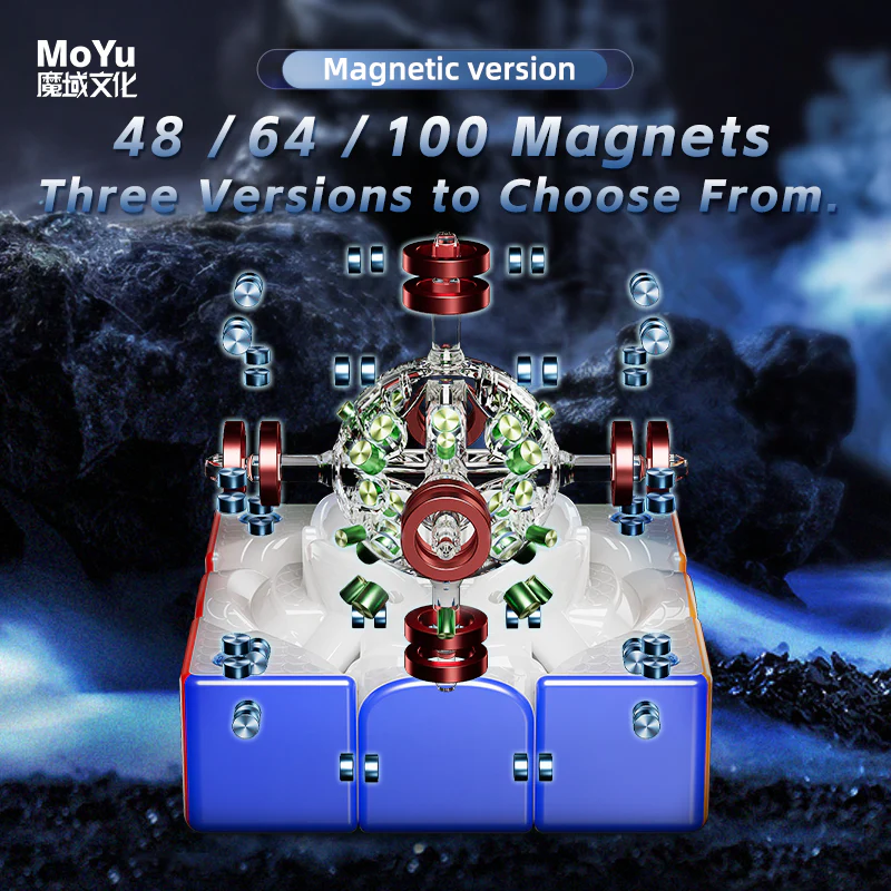 MoYu WeiLong V11 3x3 (20-Magnet Ball-Core + MagLev + UV) - Image 11