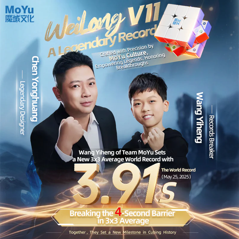 MoYu WeiLong V11 3x3 (8-Magnet Ball-Core + UV) - Image 10