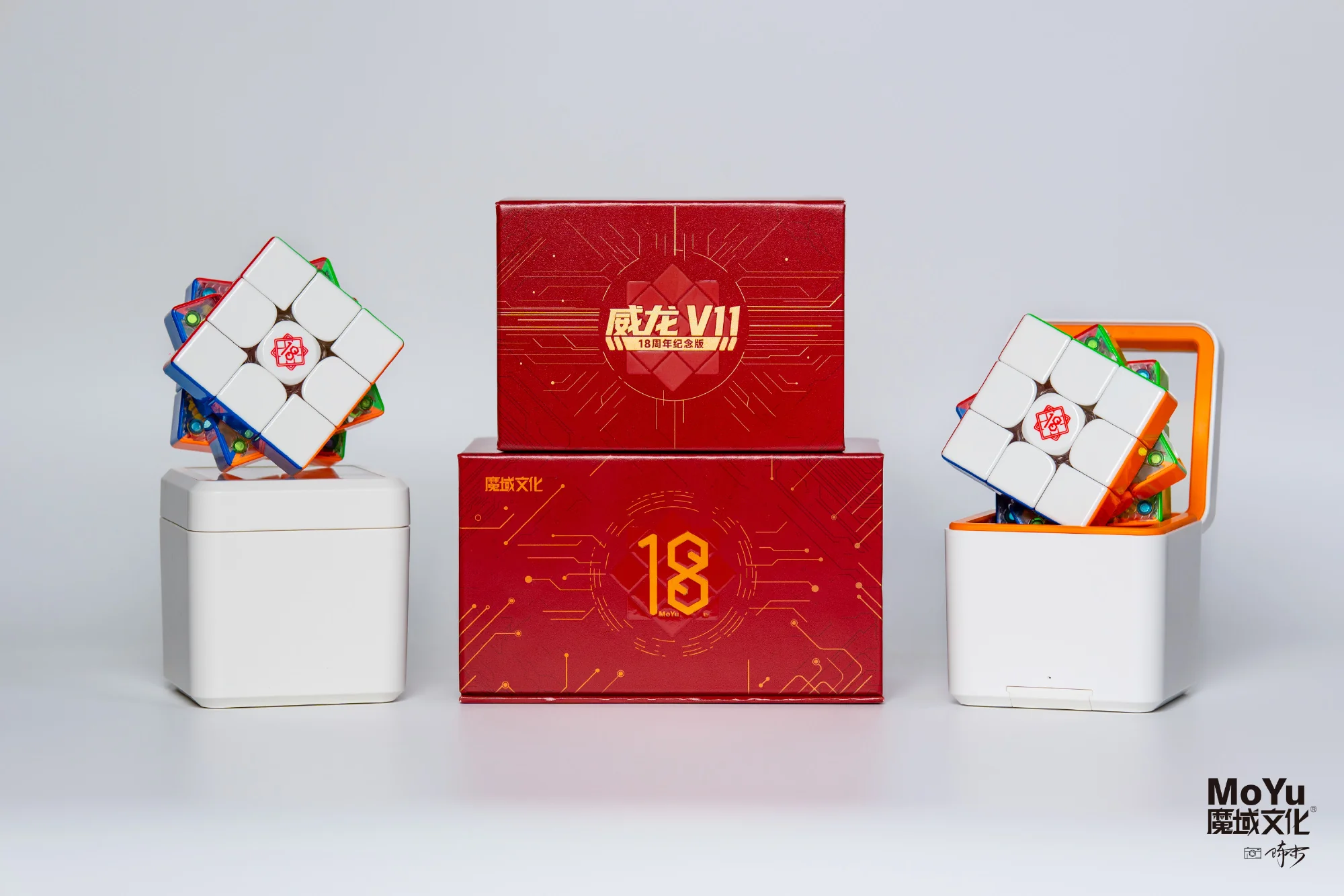 MoYu WeiLong V11 AI 3x3 (8-Magnet Ball-Core + MagLev + UV) - 18th Anniversary Edition - Image 3