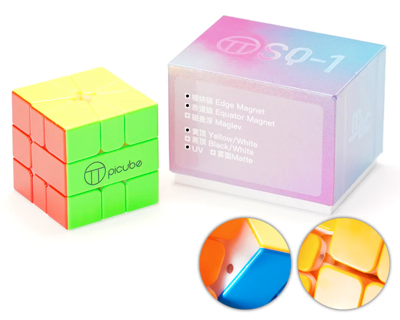 PiCube MGC SQ-1 (Edge-Magnetic + Equator-Magnetic + UV)