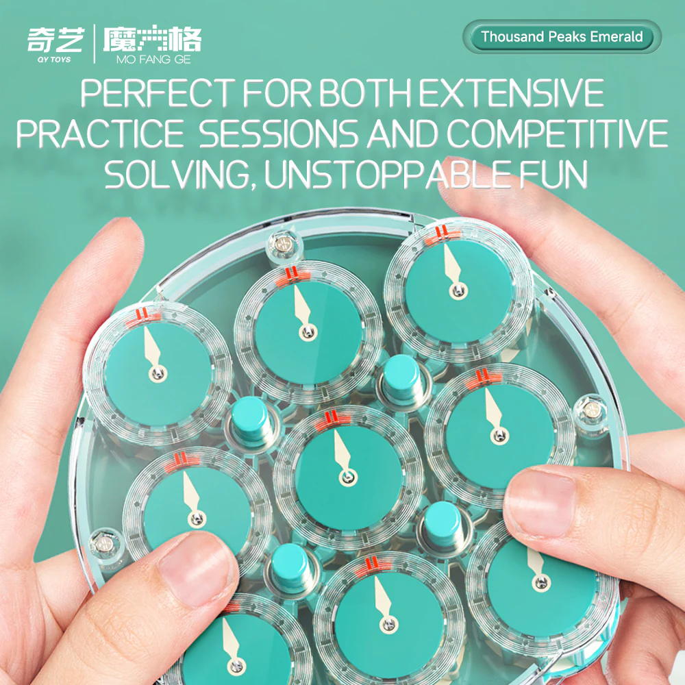 QiYi Magnetic Clock (2025 Limited Edition - Emerald) - Image 5
