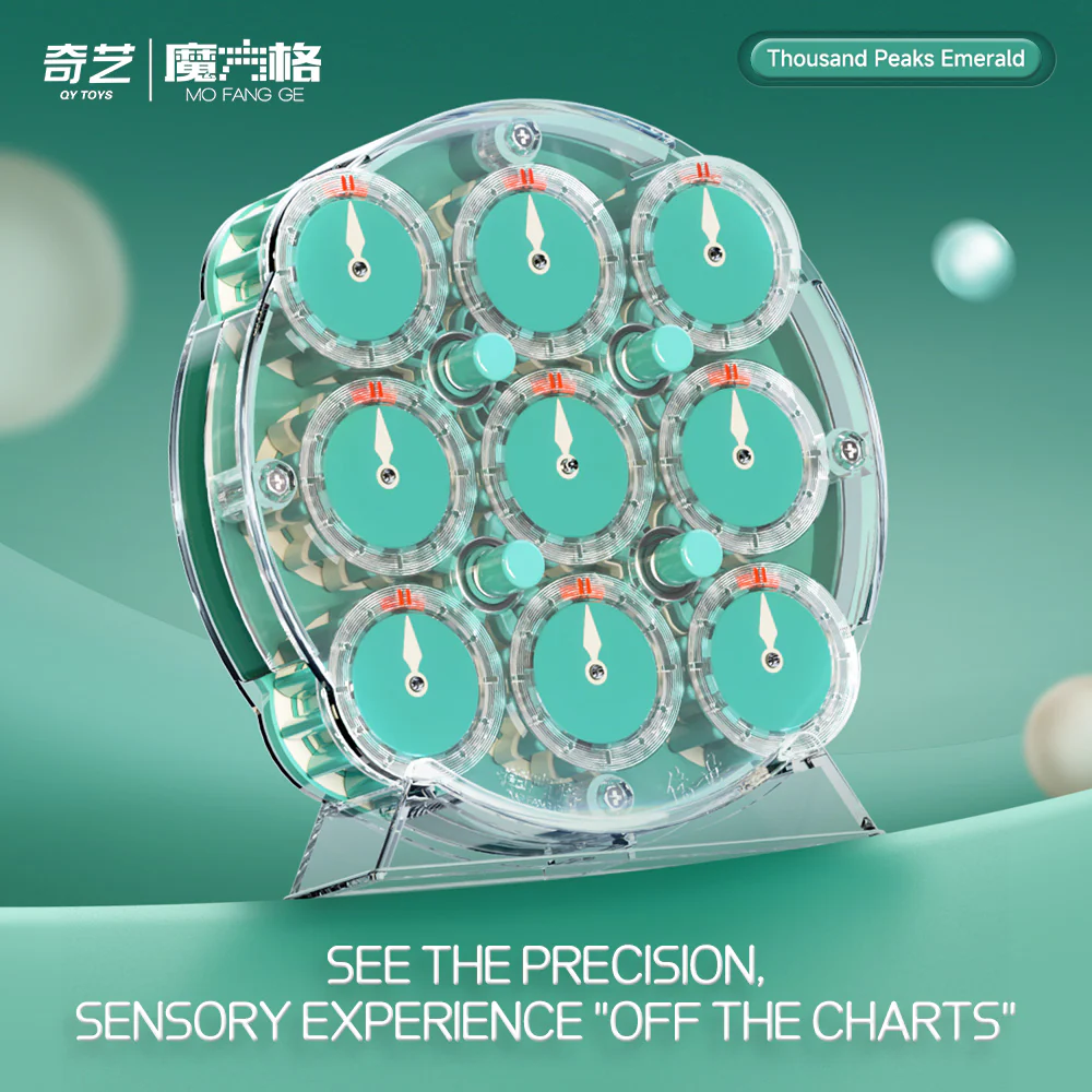 QiYi Magnetic Clock (2025 Limited Edition - Emerald) - Image 9