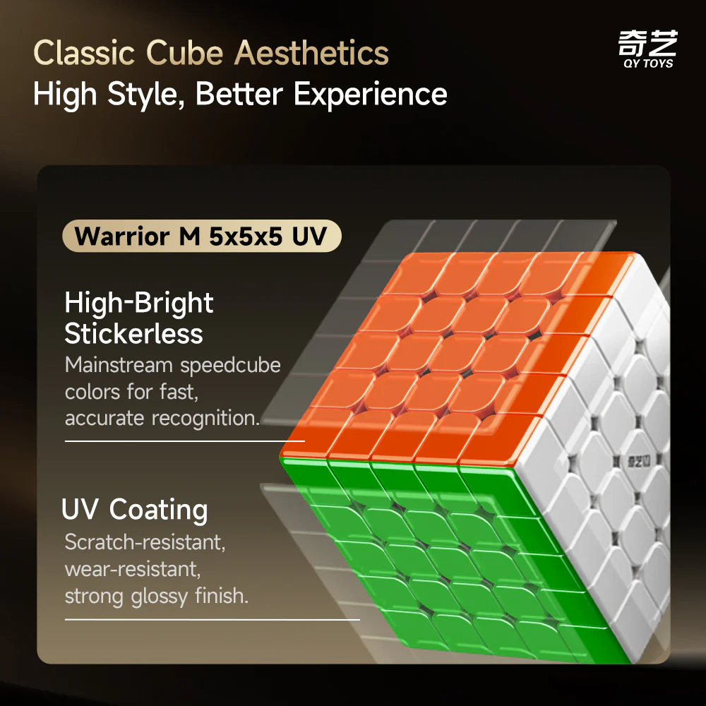 QiYi Warrior 5x5 (Magnetic + UV) - Image 9