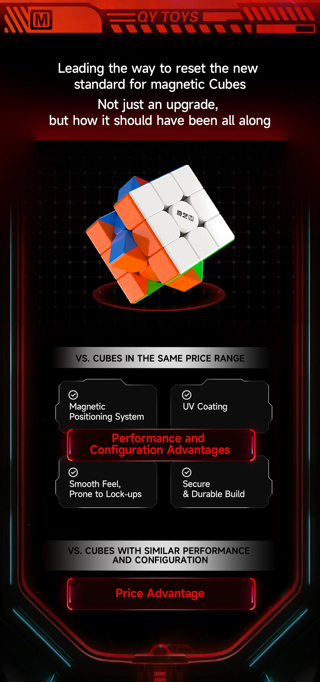 QiYi Warrior M 3x3 (Magnetic) - Image 4