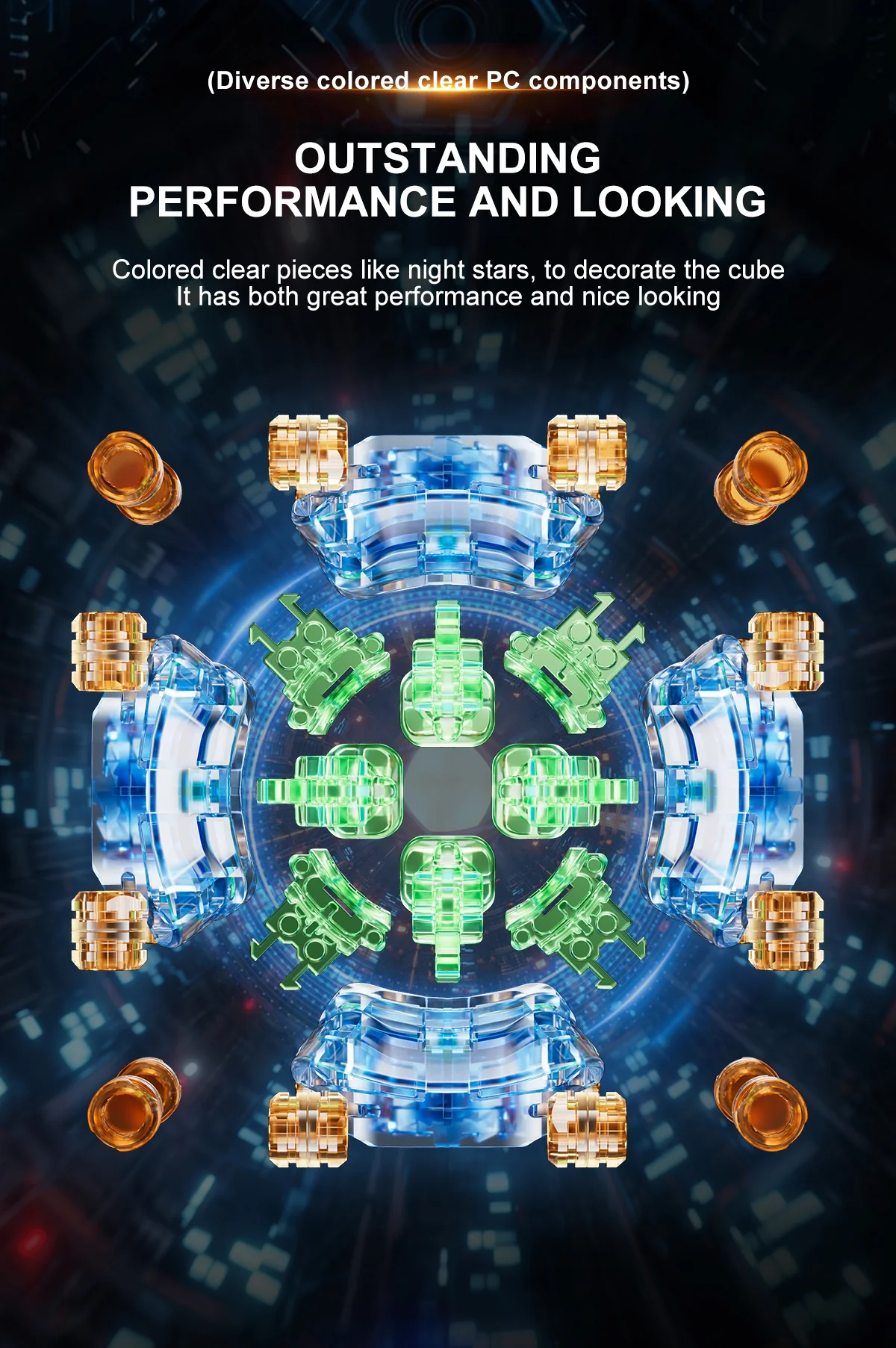 YJ Meta3 3x3 (8-Magnet Ball-Core + UV) - Image 11