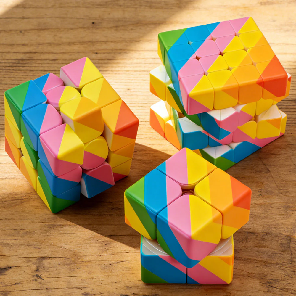 Ziina Rainbow Cube 4x4 (6-Color) - Image 9