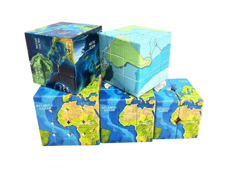 Ziina World Map 3x3 (B) - Image 2
